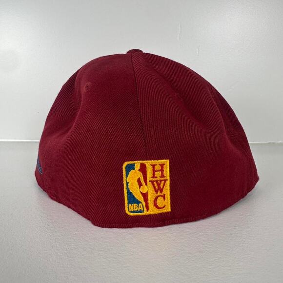 Mitchell&Ness x Lids Utah Jazz NBA 35th Anniversary Season HWC Fitted Hat Size 7 - Picture 4 of 6